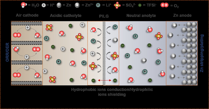 Researchers Develop Stable Hybrid ZAB for Separation of Two Electrodes in Zinc-Air Batteries.