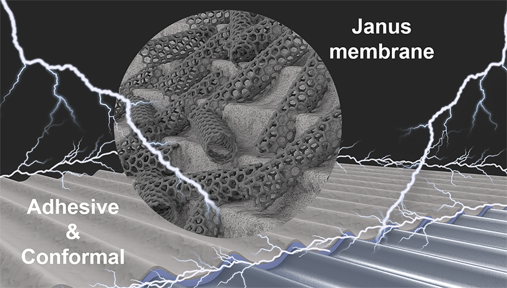 Elastic and Conductive Bioinspired Skin-Like Membrane with Excellent Adhesion.