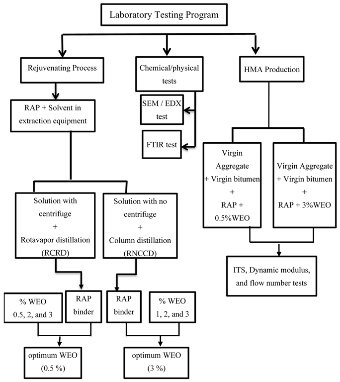 Experimental program flow chart.
