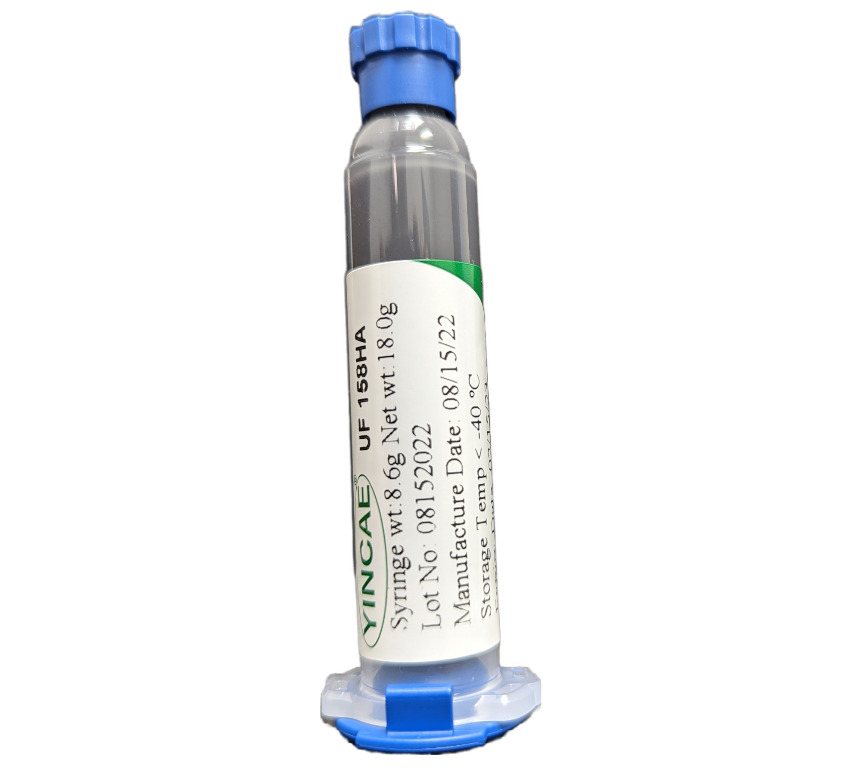YINCAE’s Fully Flux Residue Compatible Underfill: UF 158HA