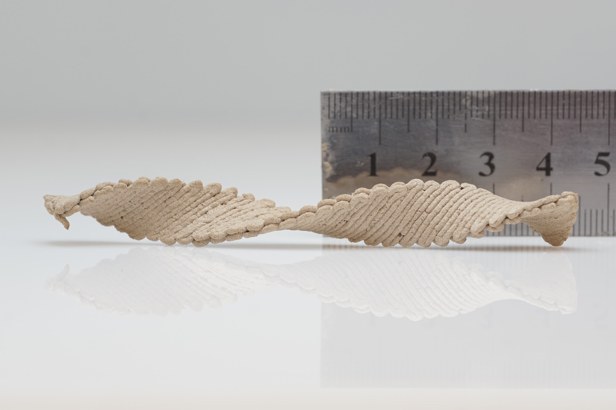 Flat Wooden Shapes Programmed to Self-Morph into Complex 3D Shapes