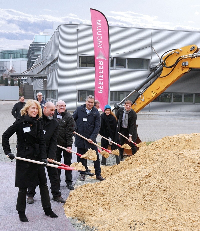 Groundbreaking Ceremony for the Pfeiffer Vacuum “Future Factory Asslar”