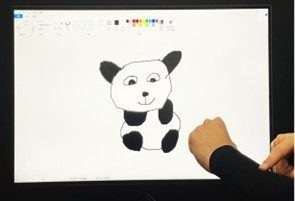 New Skin-Friendly and Wearable Touch Panel