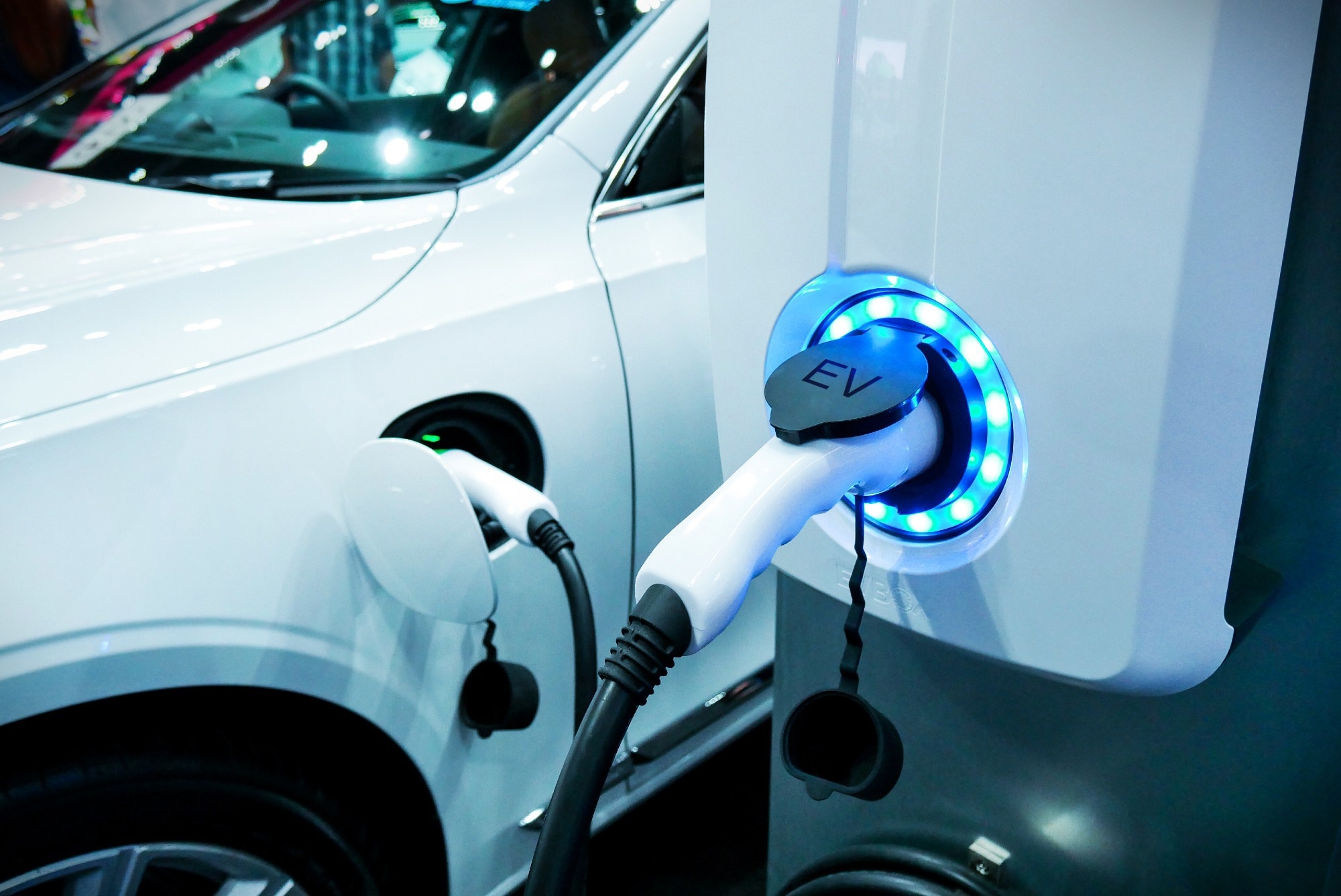 Electric car.