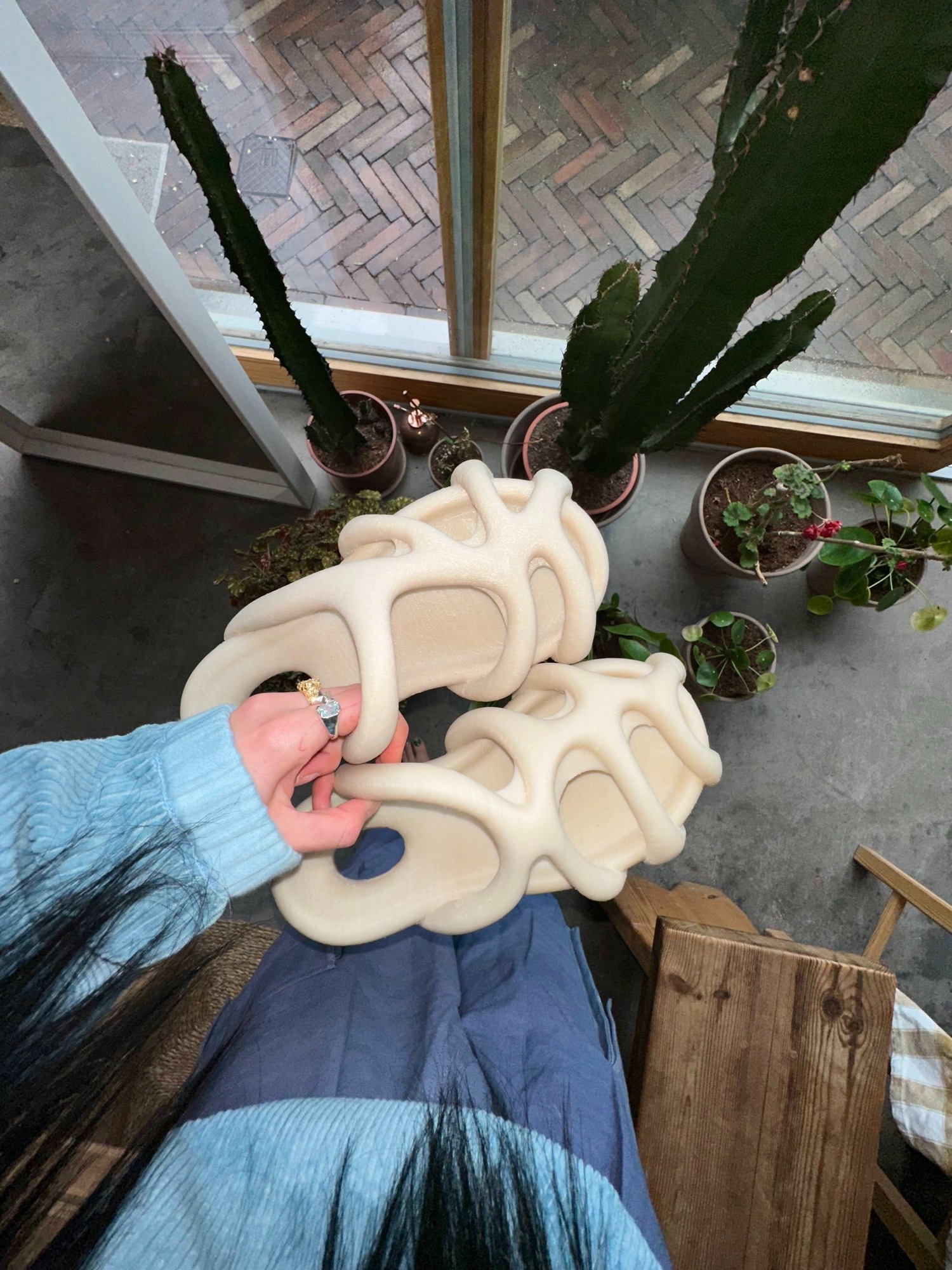 Introducing ROOTS: Biodegradable 3D-Printed Designer Footwear