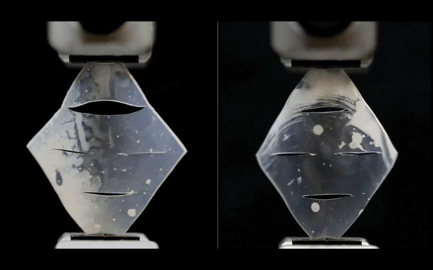 Enhancing the Fatigue Threshold of Particle-Reinforced Rubber