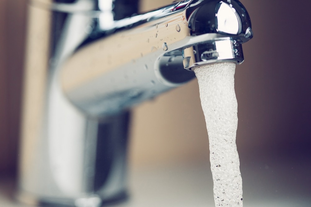 working water tap