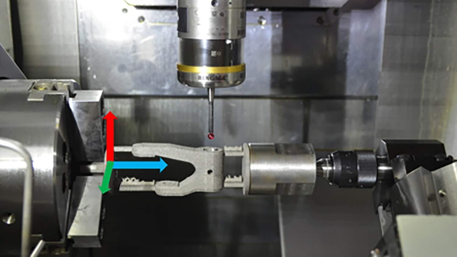 Streamlining 3D-Printed Metal Parts with Laser Scanning and Robotics