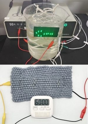 rechargeable strands lit up LEDs