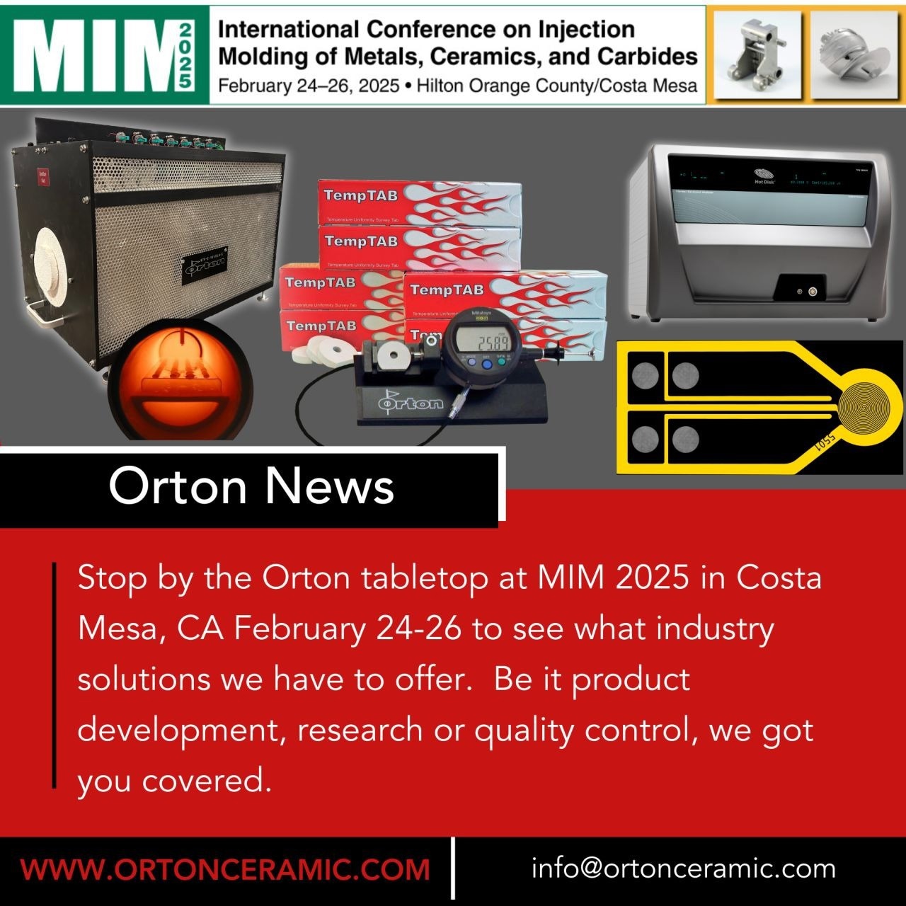 International Conference on Injection Molding of Metals, Ceramics, and Carbides