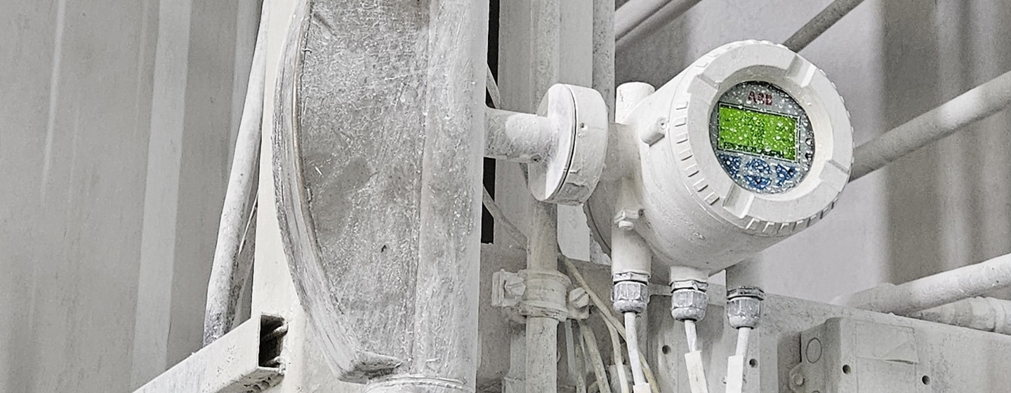 Coriolis meters for CaCO3 measurement: The right answer to a tough challenge