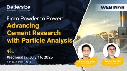 [Webinar] Top Scientist Reveals Secrets to Sustainable Cement Production