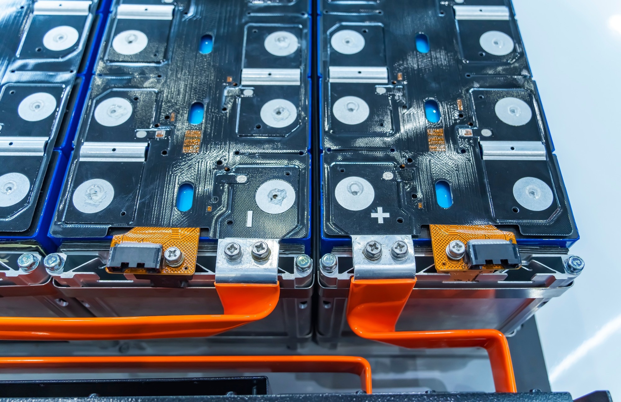 Electric vehicle lithium NMC battery for EV car energy storage.