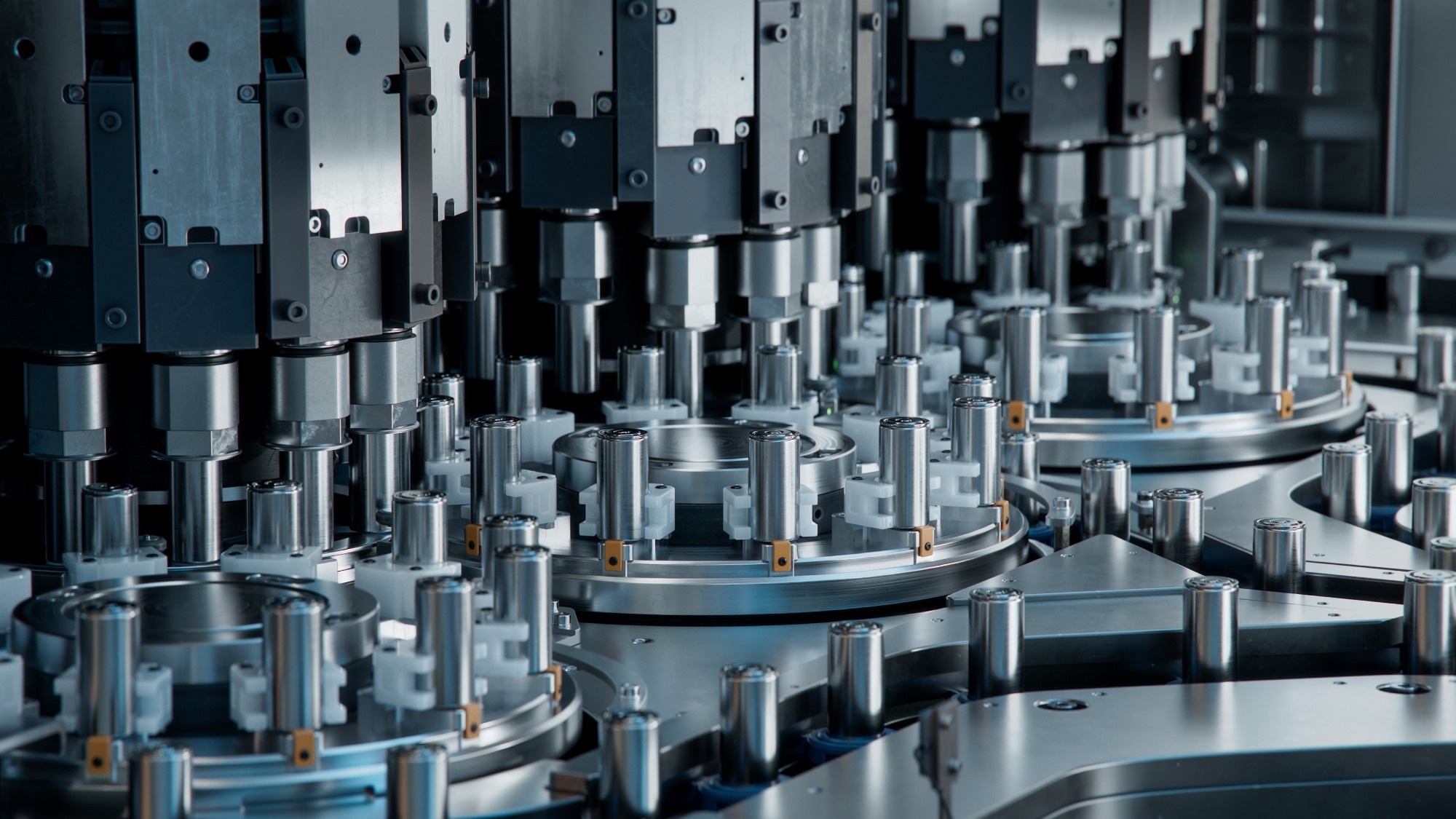Lithium battery production up close.