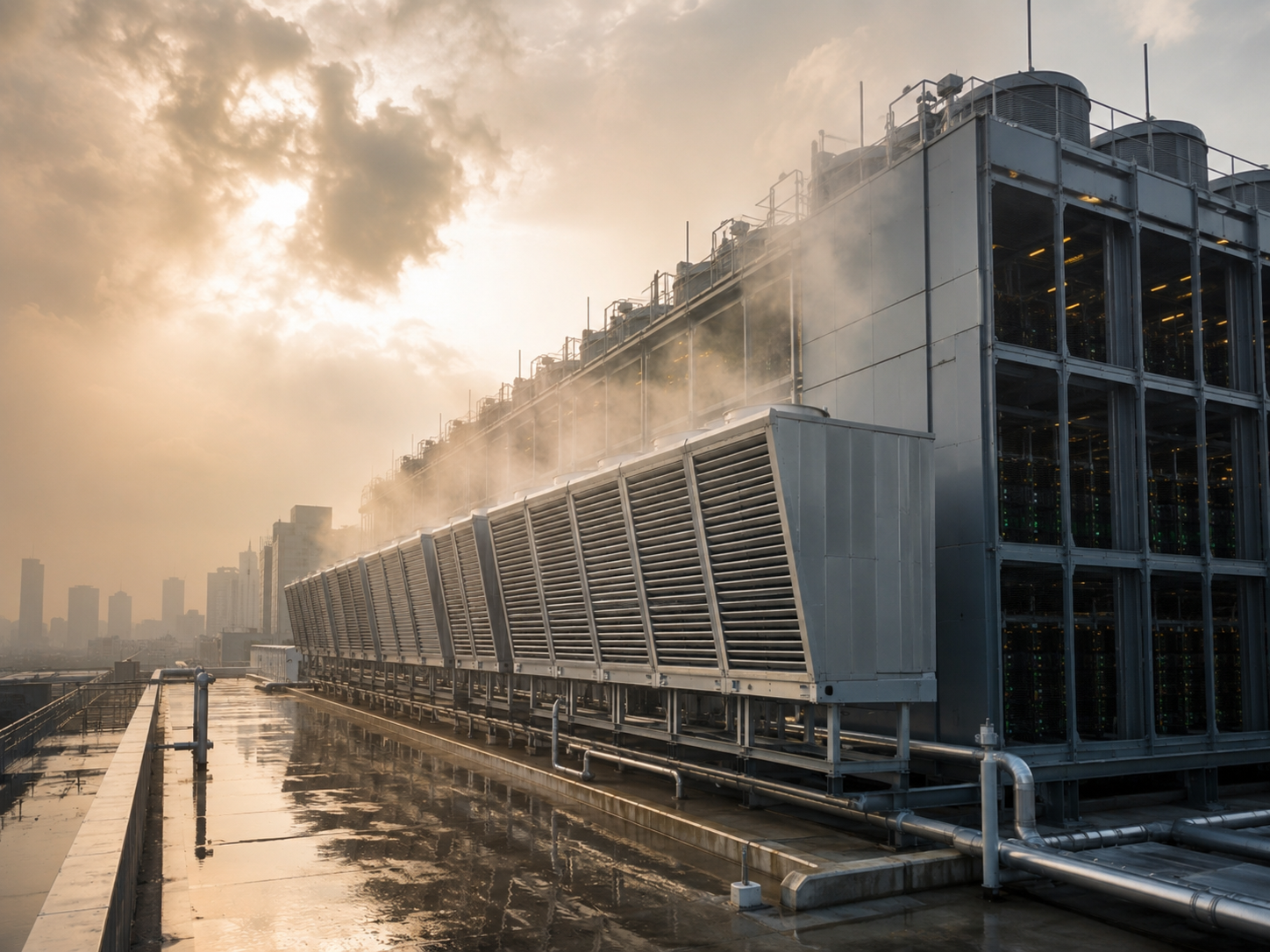 Hotter, Wetter Air Threatens a Key Data Center Cooling Strategy