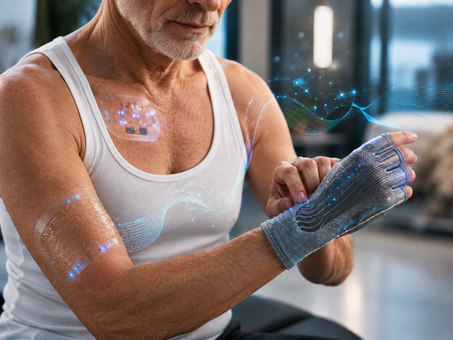 Paper: Convergence of Soft Electronics and Artificial Intelligence: From Materials to Intelligent Systems. Image credit: AI-generated image created using ChatGPT/OpenAI