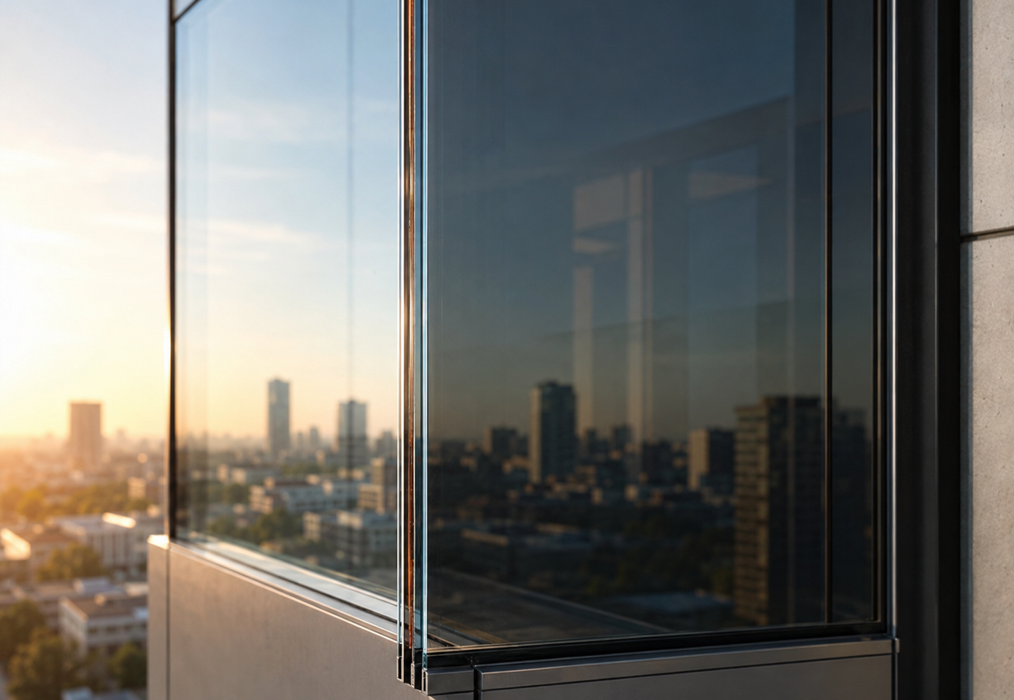 Paper: Solar and thermal dual-band electrochromic windows for energy-efficient buildings. Image credit: AI-generated image created using ChatGPT/OpenAI