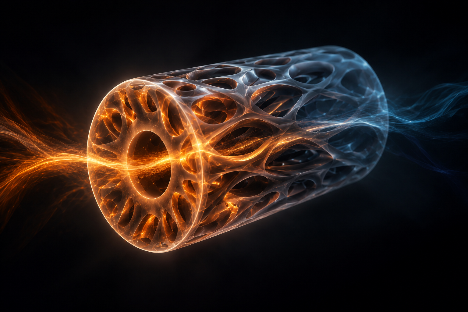 Paper: Generative AI empowered inverse design of 3D energetic material structures for customizable combustion. Image credit: AI-generated image created using ChatGPT/OpenAI