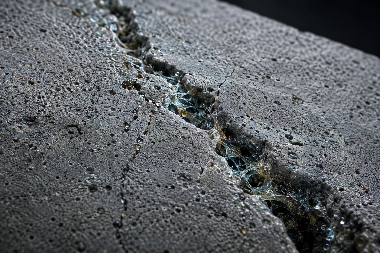 Paper: A molecular velcro self-healing cement. Image credit: AI-generated conceptual image created using ChatGPT/OpenAI