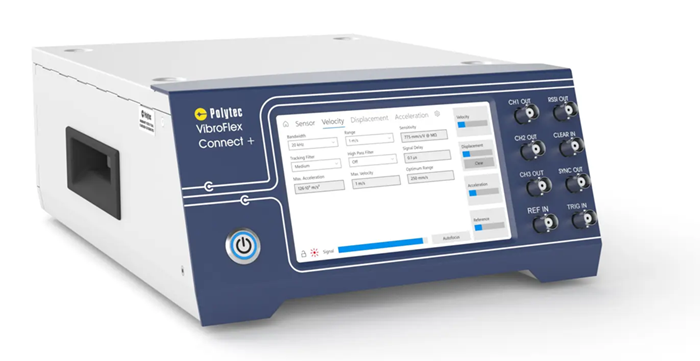 Polytec Expands VibroFlex system with New Connect+ Frontend