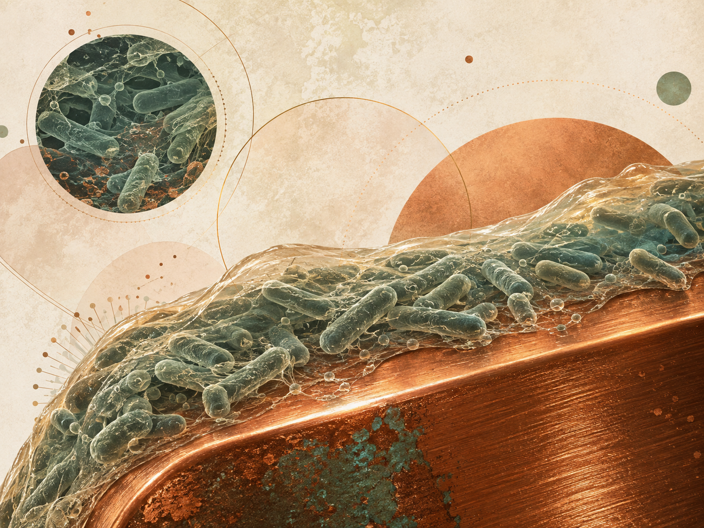 Researchers Used Beneficial Bacteria to Shield Copper From Corrosion