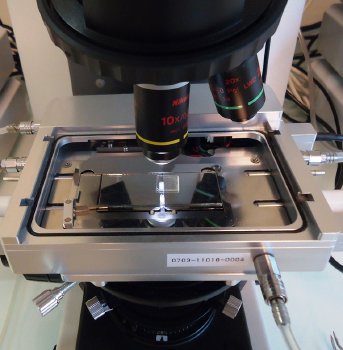 Specifically Designed Temperature Stage Used to Study Crystallisation of Optoelectronic Films