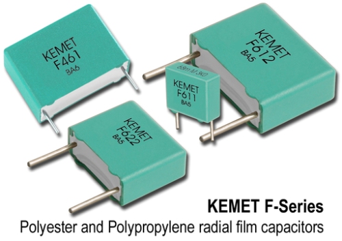 KEMET Launches New Series of Capacitors
