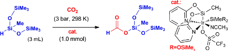 New Catalyst Allows Conversion and Trapping of Carbon Dioxide as Silyl Formate