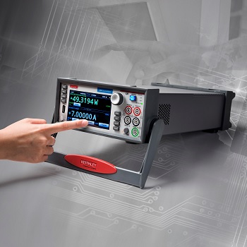 Touchscreen Source Measure Unit Instrument from Keithley Offers Higher Current Sourcing and Measurement,  Broader Range of Applications