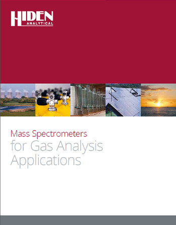 Hiden Analytical Release New Gas Analysis Catalogue