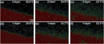 First Experimental Observation of Isostructural Solid-Solid Transition at Single-Particle Level