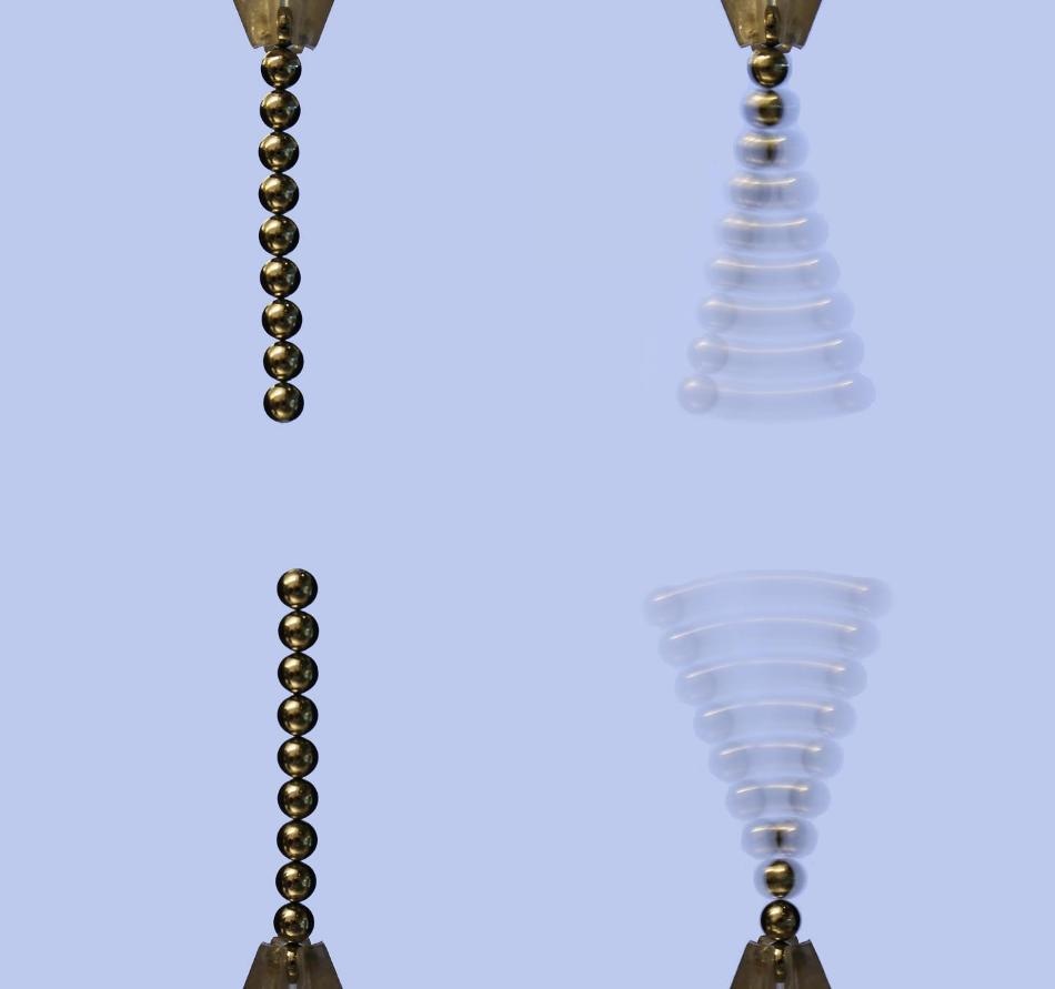OIST Professors Examine Stability of Magnetic Chains Under Influence of Gravity