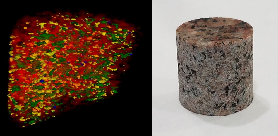 Innovative Neutron Interferometry Technique for Scanning Innards of Porous Objects