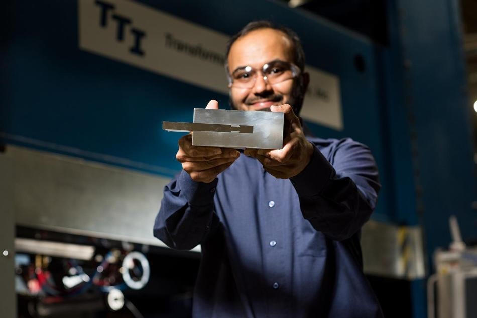 Technique Joins Aluminum Alloys to Steel - Makes Lighter-Weight Military Vehicles
