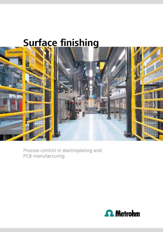 Metrohm’s Complete Know-How on Process Control in Surface Finishing