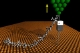 First Measurement of Electric Current from Single Molecular Nano Wire