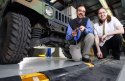 High Tech Speed Bump Detects Damage to Critical Suspension Components