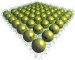 Gold Nanoparticles Held Together by Strands of DNA for Electron Applications