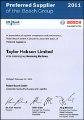 Taylor Hobson Receive Preferred Supplier Award from Bosch