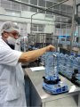 Mecmesin Digital Torque Tester Used to Test Tamper-Proof Caps on PET Bottles