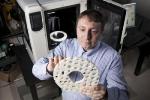 Simpler Invisibility Cloak Fabricated using 3-D Printing