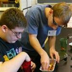 Teenagers Fabricate Chocolate Composites