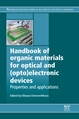 New Book on Organic Materials for Optical and (Opto)electronic Devices