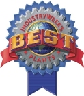 Penton's IndustryWeek Announces Winners of 2013 IW Best Plants Awards
