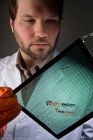 New Energy Unveils Rare Images of its Largest Area, High-Performance SolarWindow™ Arrays