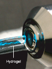 Strong, Flexible Hydrogel Slab Guides Laser Beam