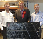 European Politician Praises Element Hitchin's Materials Research During Visit