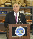 Thomas DiNapoli, New York State Comptroller, Visits Ambrell, Announces State Investment Through In-State Private Equity Program