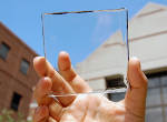 Completely Transparent Solar Collector Created Using Organic Materials