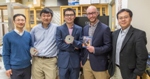 Quasi-Random Pattern of Blu-Ray Discs Could Enhance Light Absorption of Solar Cells